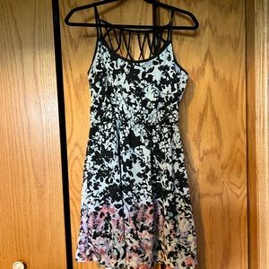 Studio Y floral mini dress, size: small